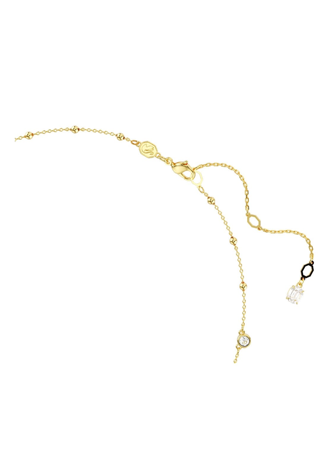 Swarovski Imber ketting verguld  - detail 2 goud
