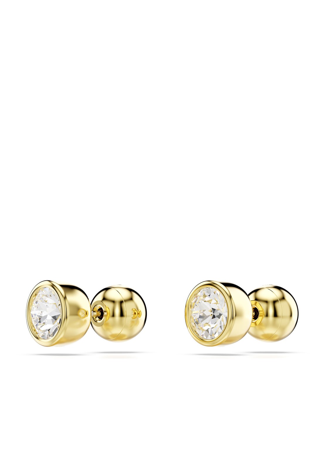 Swarovski Imber oorknopjes verguld  - detail 3 goud