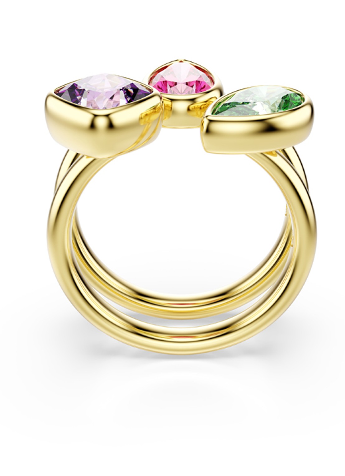 Swarovski Imber ring verguld 60 - detail 4 goud