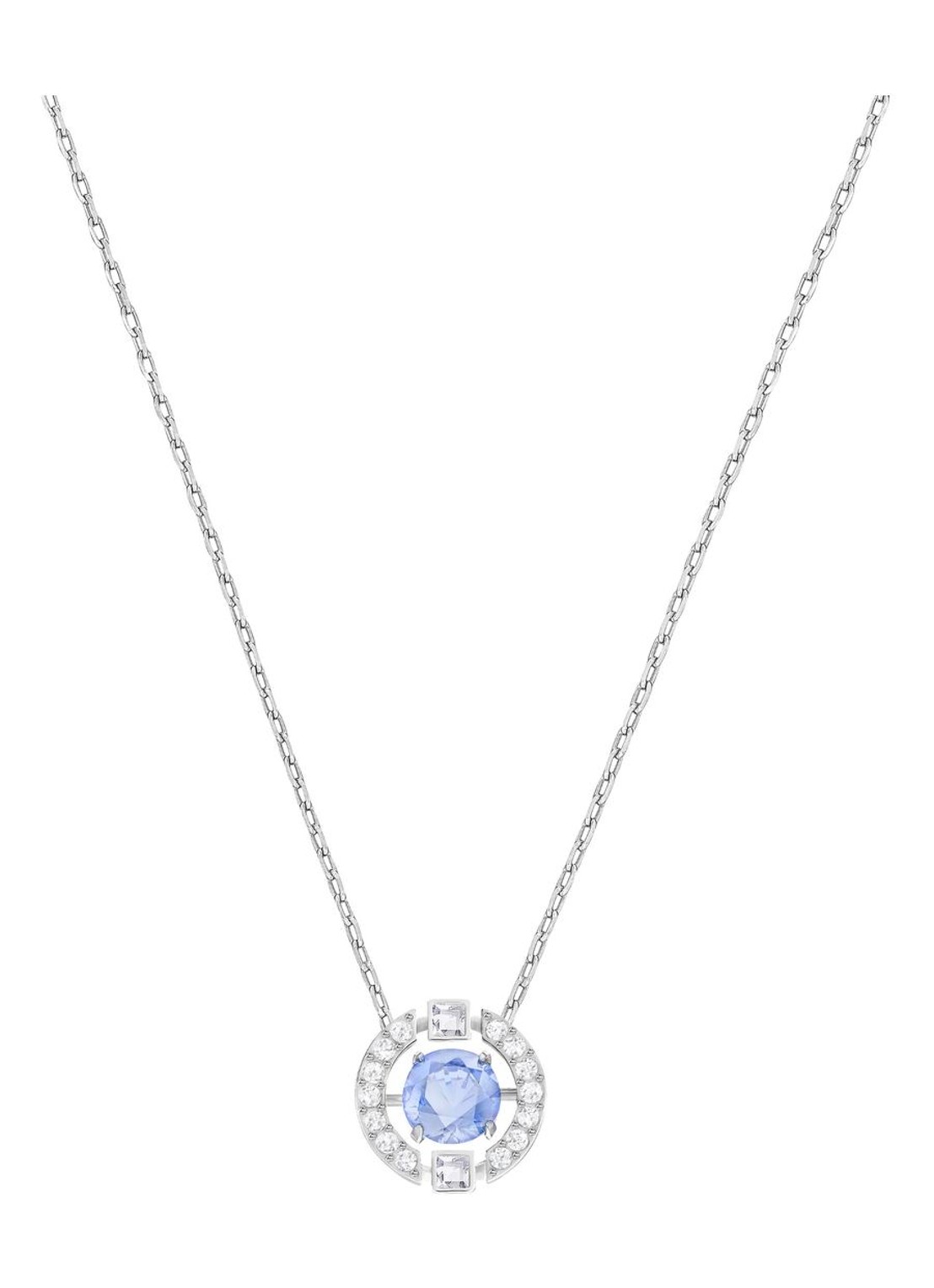 Swarovski Ketting Sparkling Dance - voorkant 3 zilver