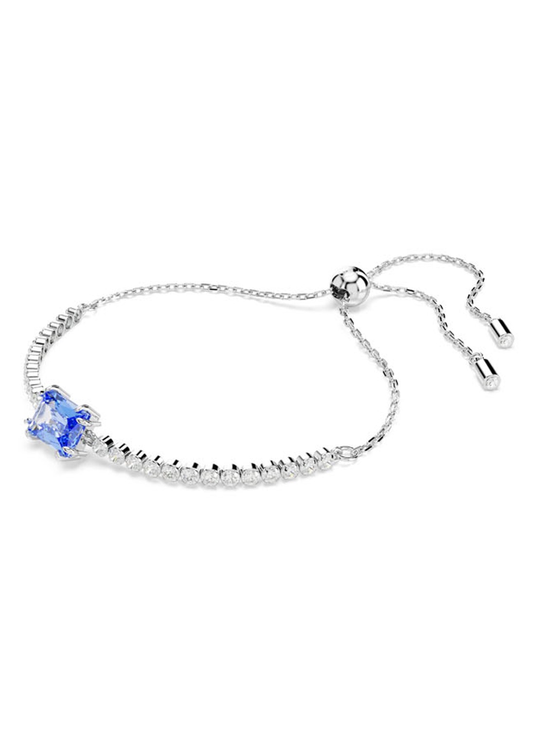 Swarovski Matrix armband met zirkonia M - detail zilver