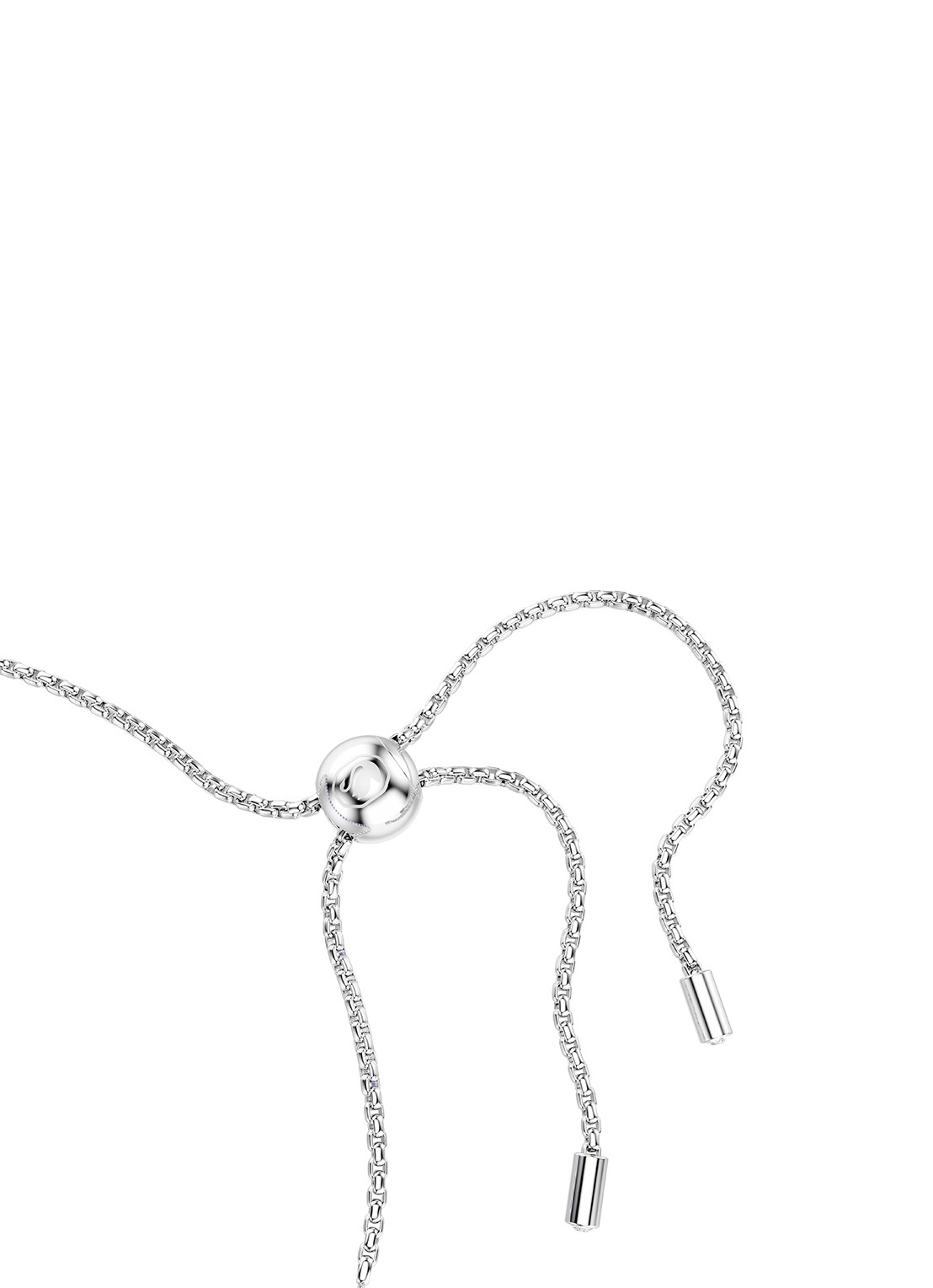Swarovski Matrix armband met zirkonia M - detail 2 blauw