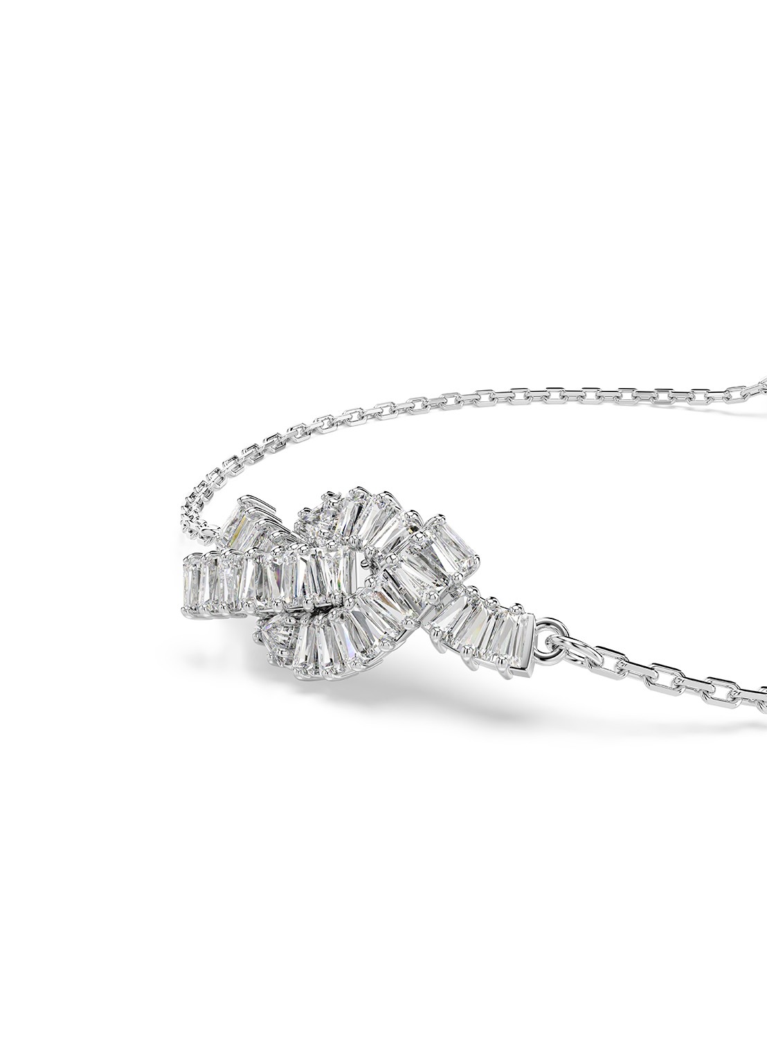 Swarovski Matrix armband met zirkonia M - detail 5 zilver