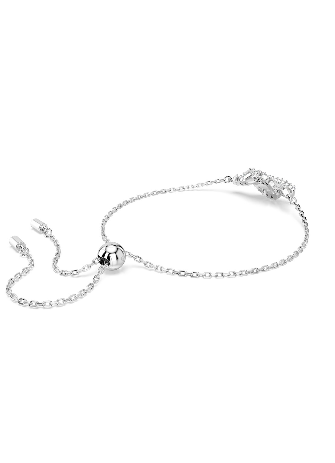 Swarovski Matrix armband met zirkonia M - detail 6 zilver