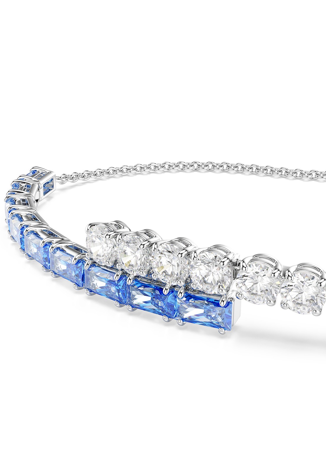 Swarovski Matrix armband met zirkonia M - detail 3 zilver