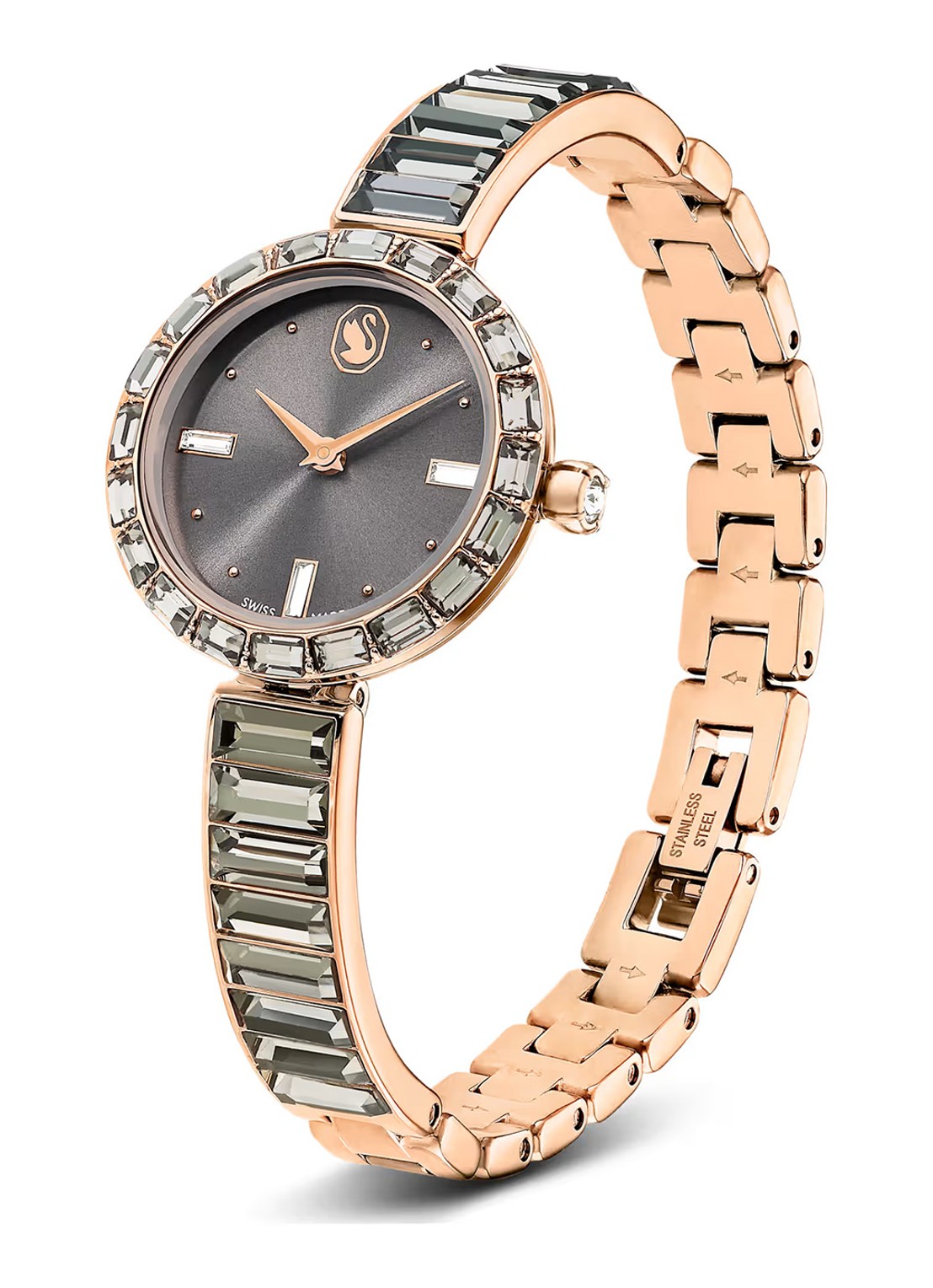 Swarovski Matrix bangle horloge 5679887 - detail 2 grijs