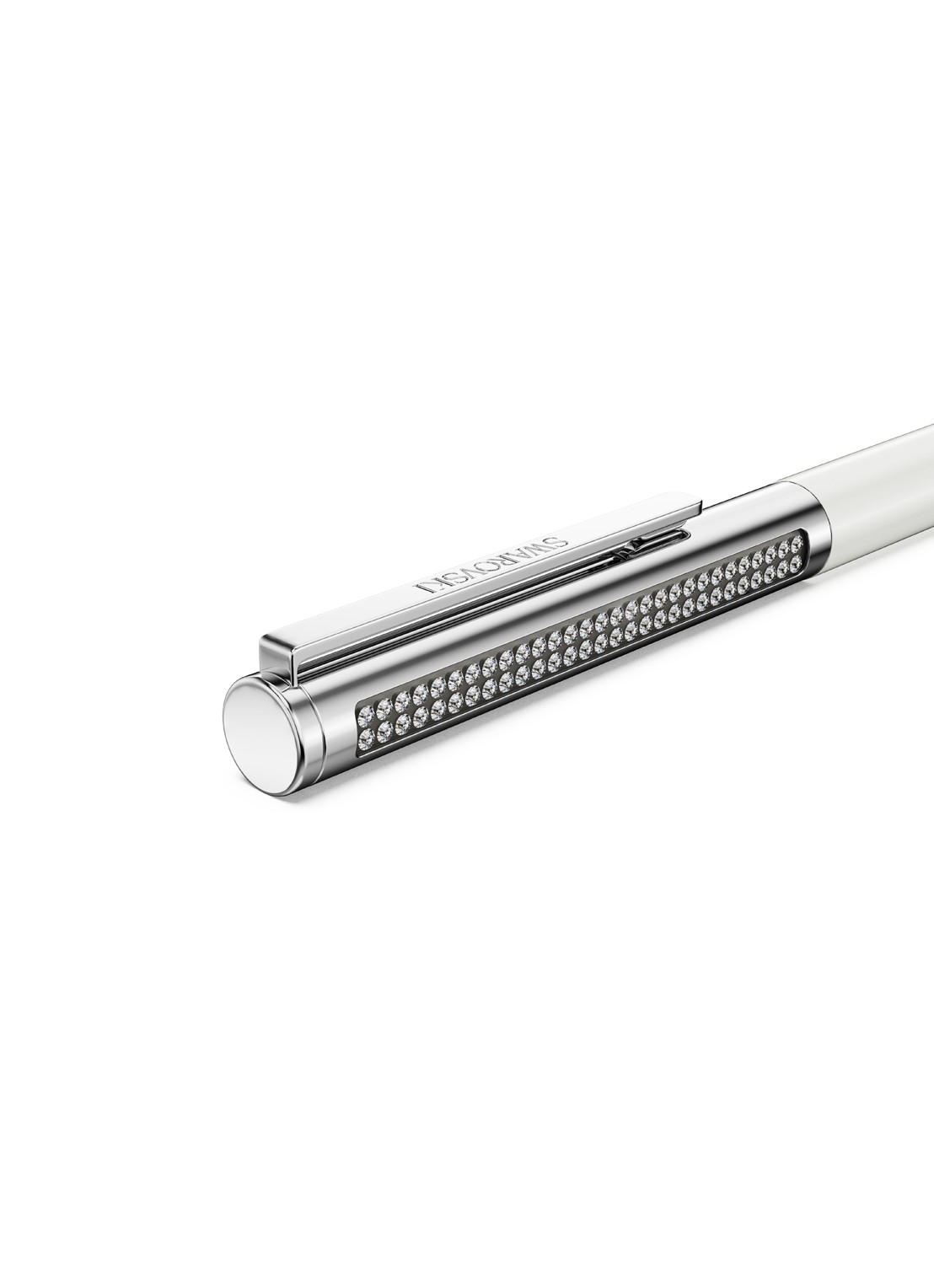 Swarovski Matrix: BP PEN LGTGREY PAVE CRY/SIS - detail 4 wit