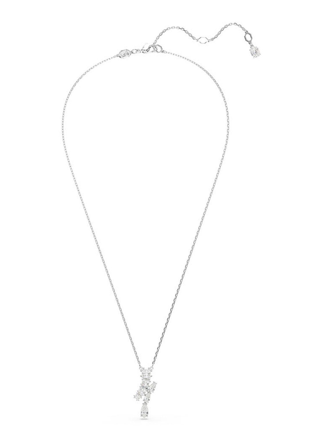 Swarovski Matrix hanger  - detail zilver
