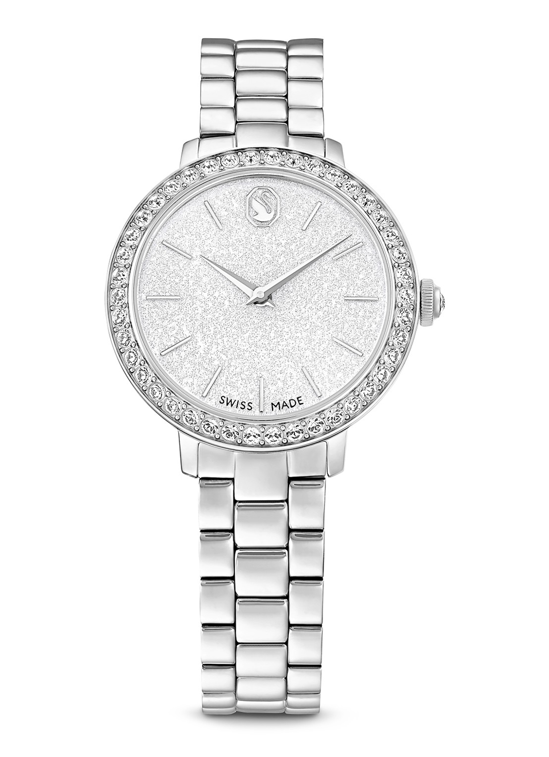 Swarovski Matrix horloge 5706182 - voorkant 6 zilver