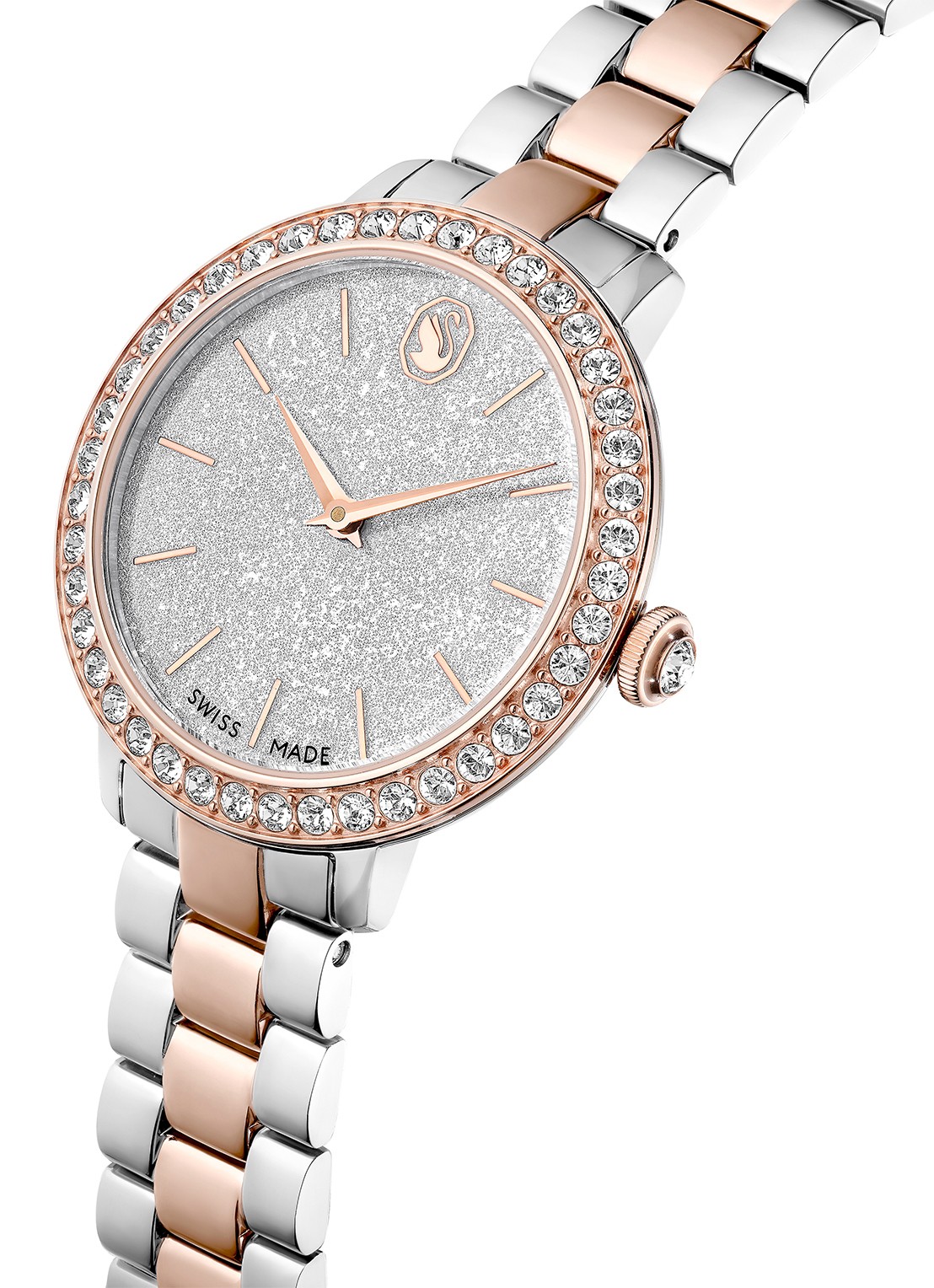 Swarovski Matrix horloge 5715028 - detail 5 zilver