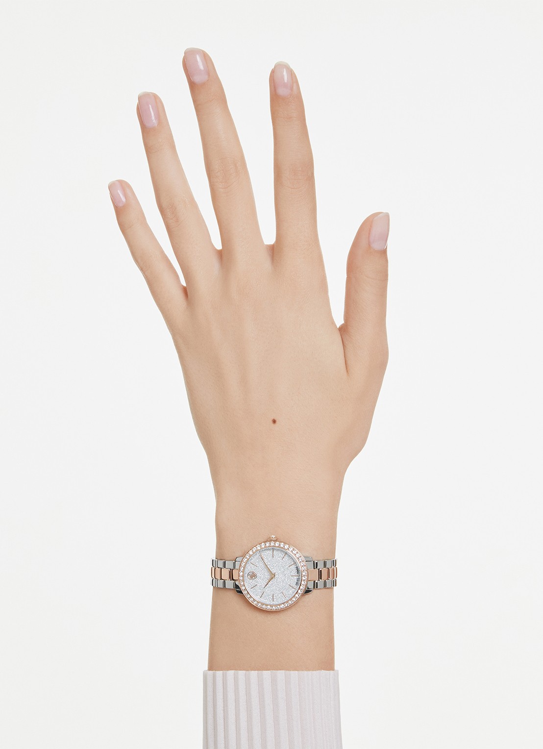 Swarovski Matrix horloge 5715028 - voorkant 2 zilver