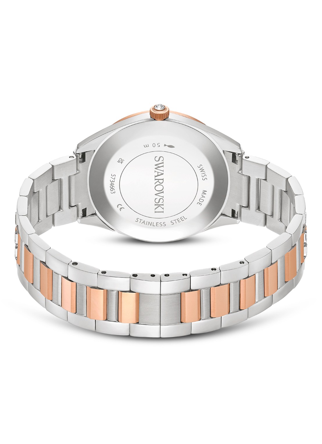 Swarovski Matrix horloge 5734663  - detail 3 zilver