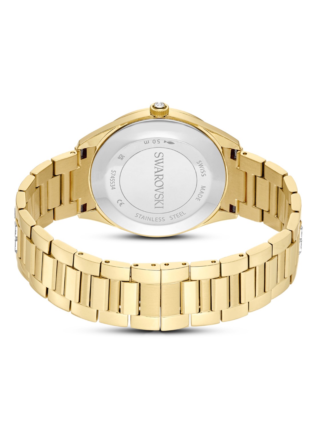 Swarovski Matrix horloge 5745534 - detail 4 goud