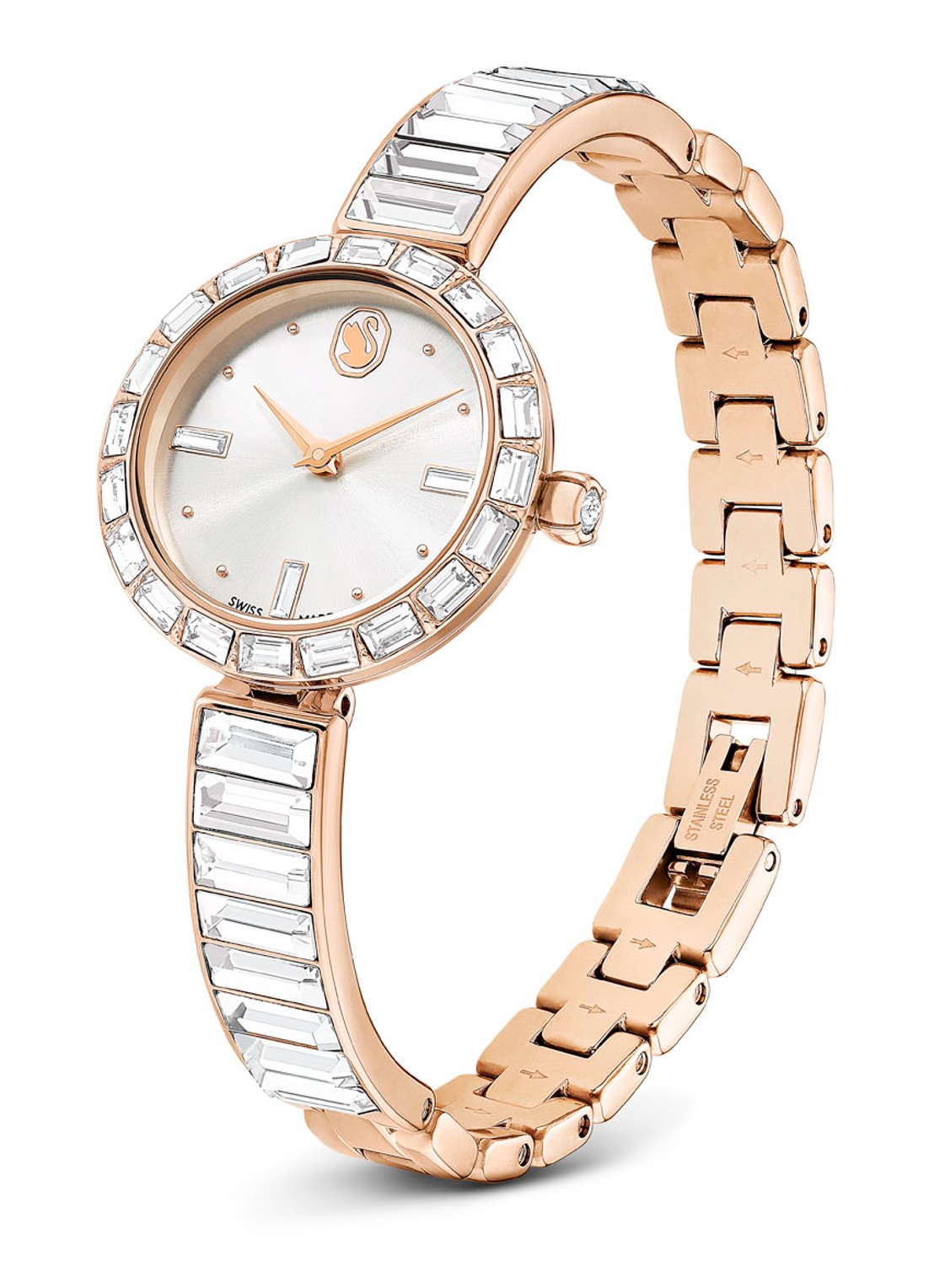 Swarovski Matrix horloge met kristal 5677484 - detail 2 ivoor