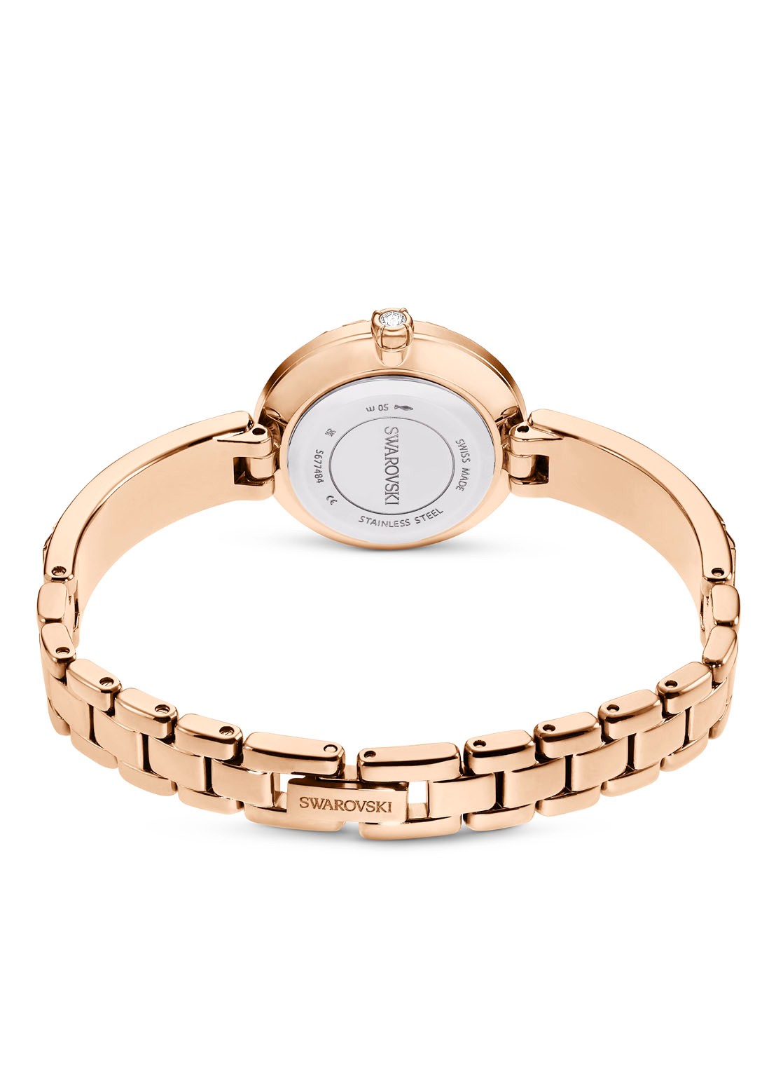 Swarovski Matrix horloge met kristal 5677484 - detail 3 ivoor