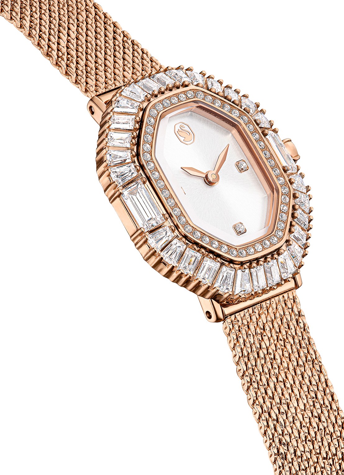 Swarovski Matrix Octagon horloge 5732497 - detail 5 roségoud