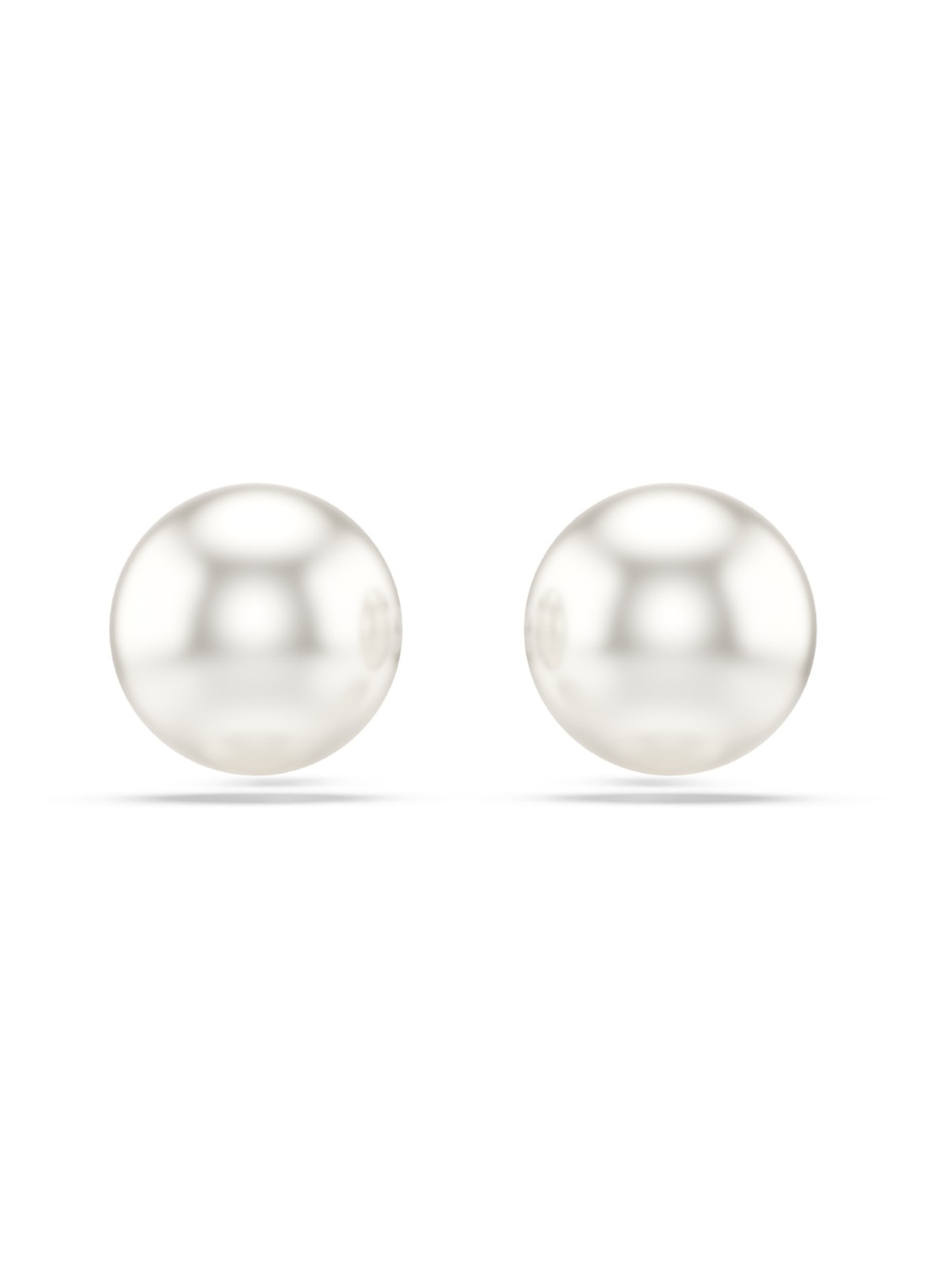 Swarovski Matrix oorstekers  - voorkant zilver