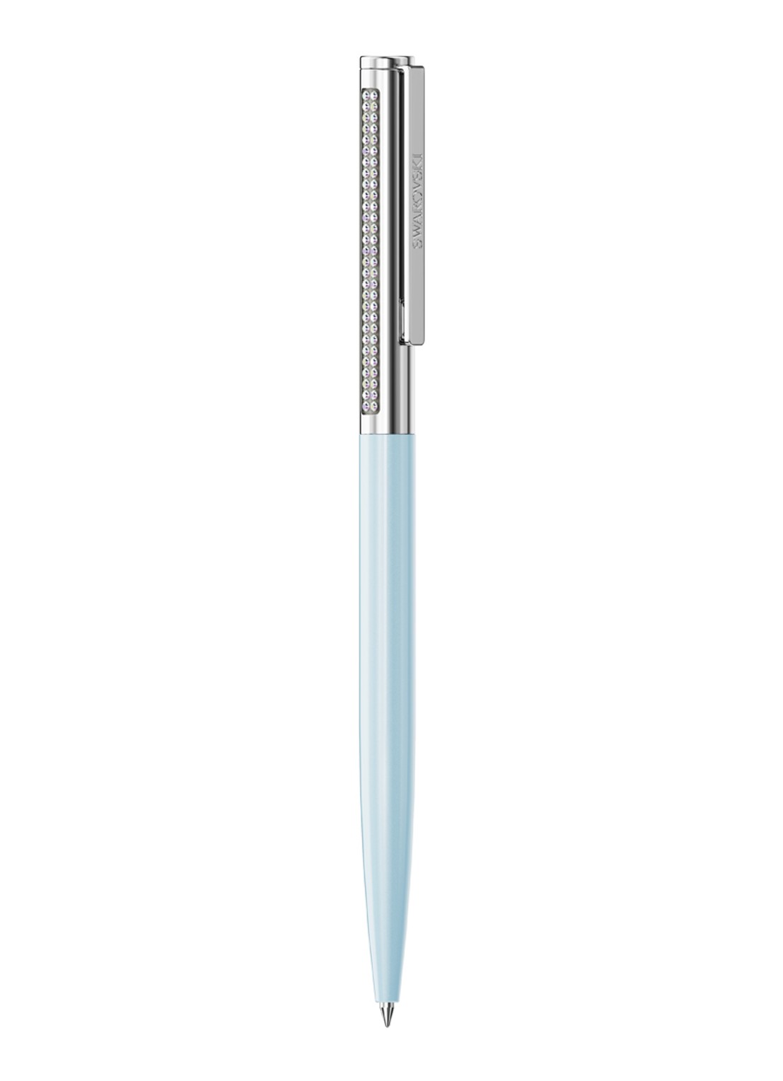 Swarovski Matrix pen met kristal - detail blauw