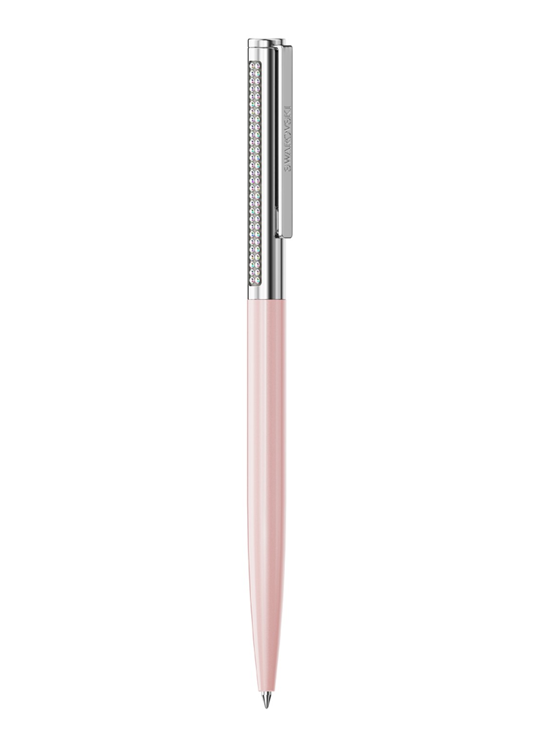 Swarovski Matrix pen met Swarovski kristal - detail roze