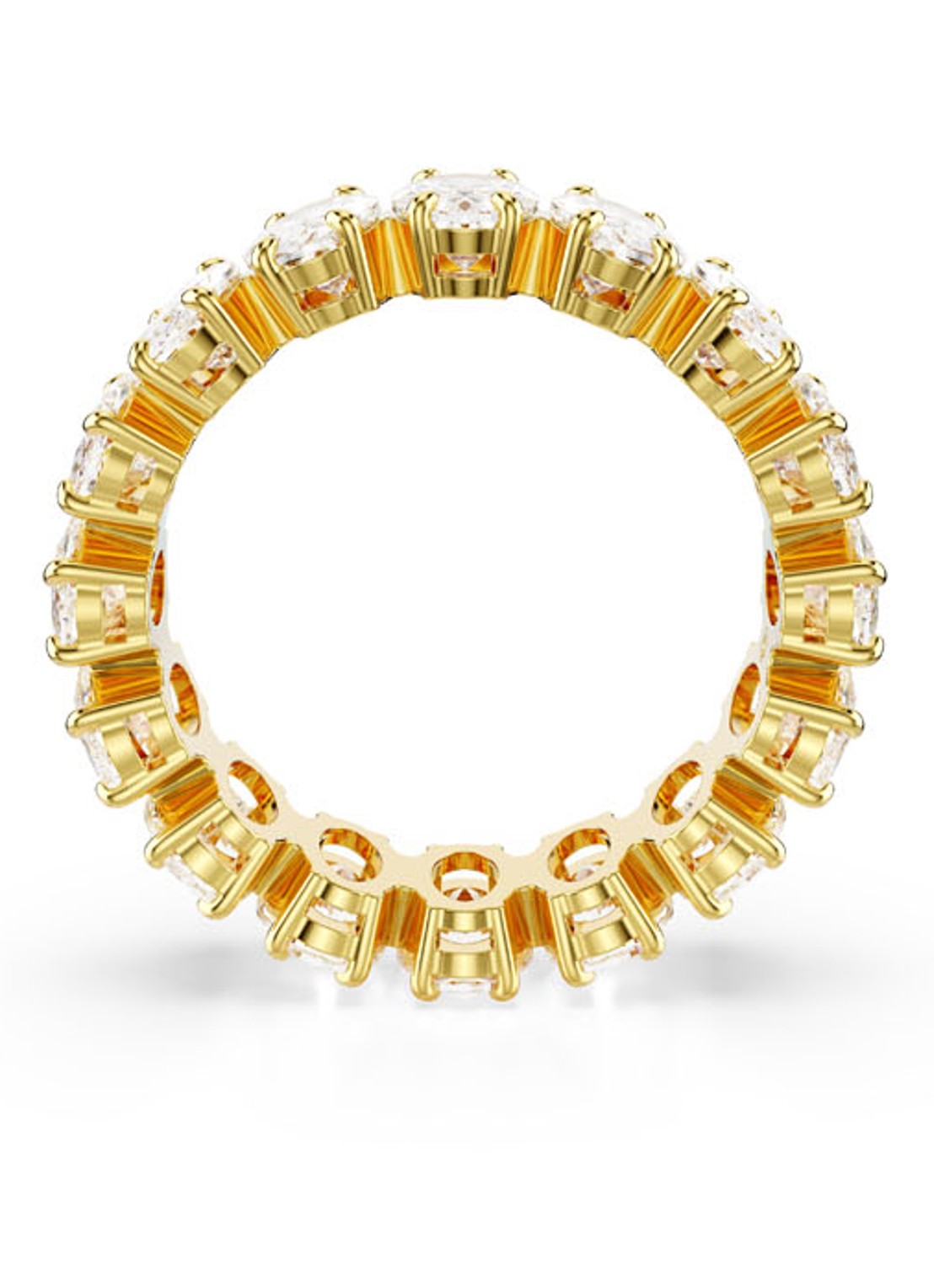 Swarovski Matrix ring verguld 60  - detail 4 goud