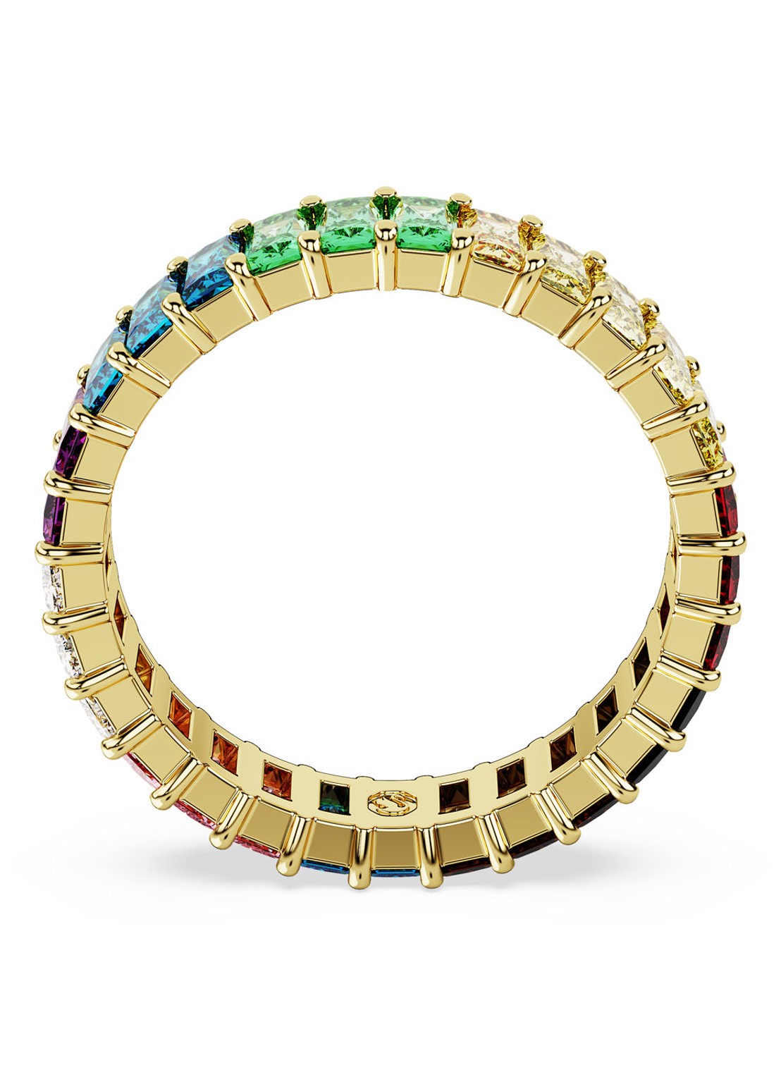 Swarovski Matrix ring verguld 62 - detail 4 goud
