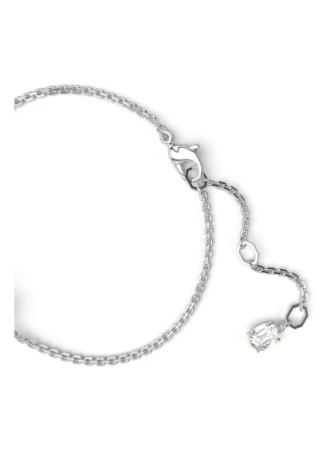 Swarovski Mesmera armband met kristal - detail zilver