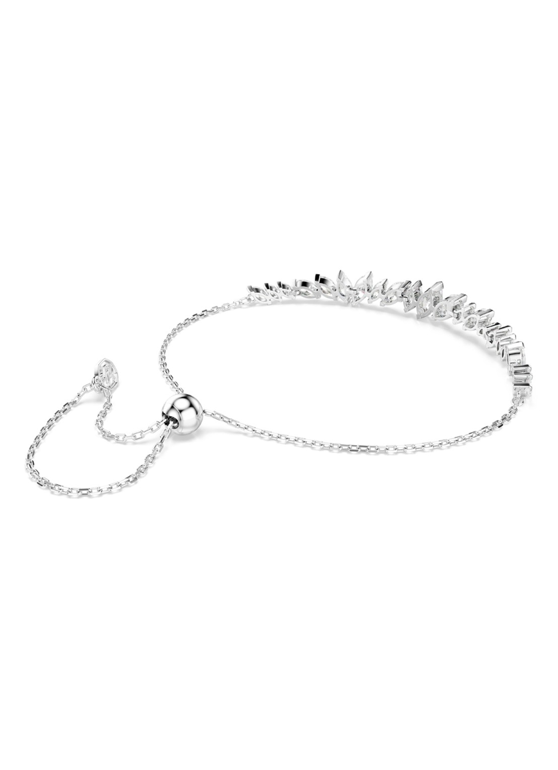 Swarovski Mesmera armband met kristal - detail 4 zilver