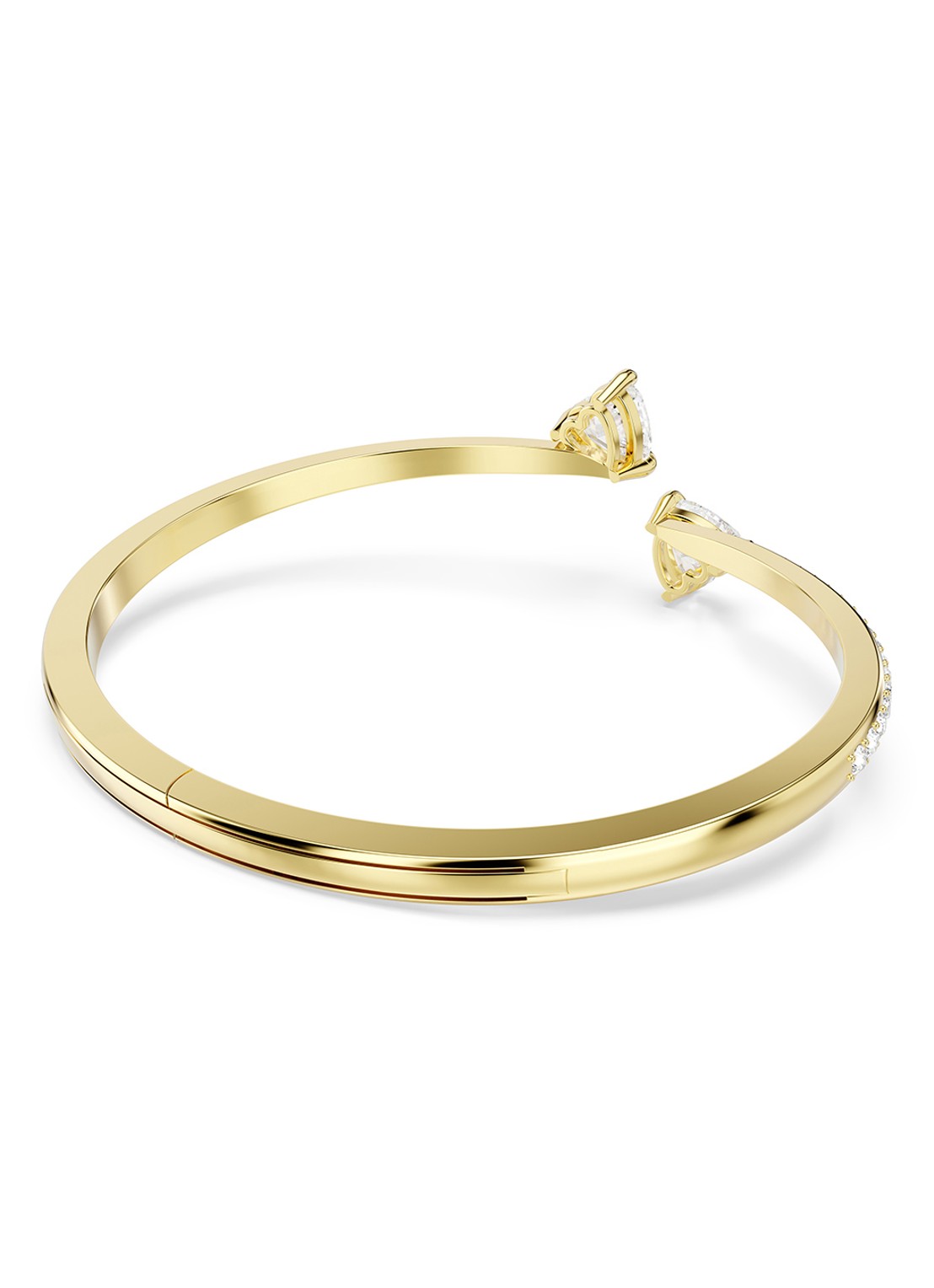 Swarovski Mesmera bangle met zirkonia L - detail 4 goud