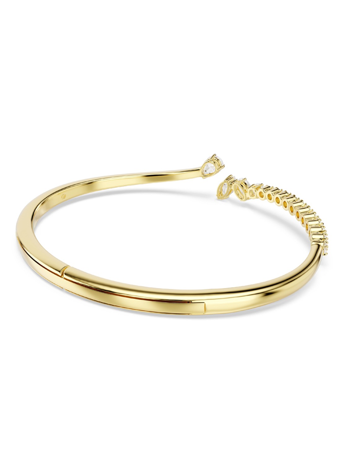Swarovski Mesmera bangle verguld - detail 3 goud