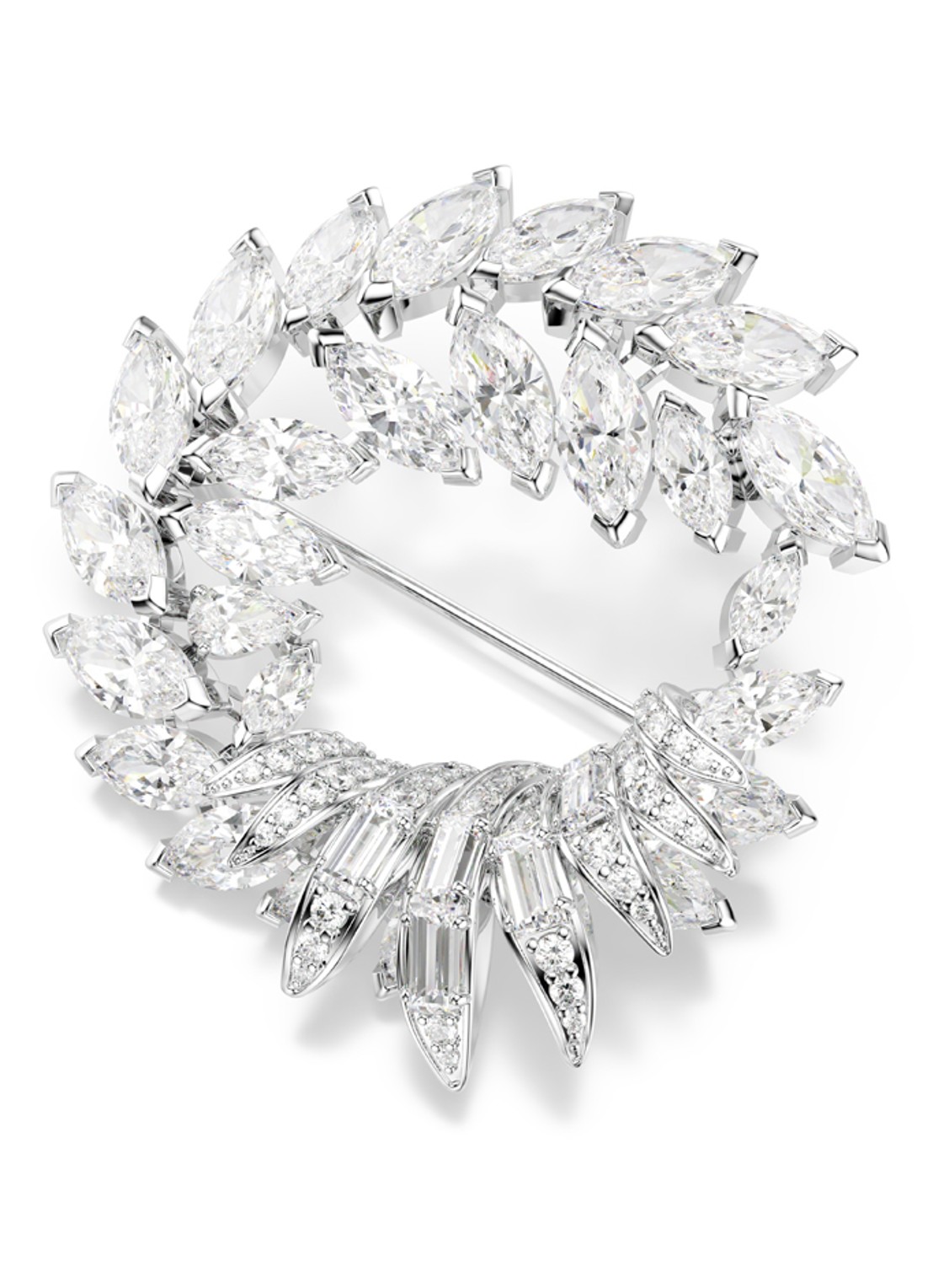 Swarovski Mesmera broche S - detail 3 zilver