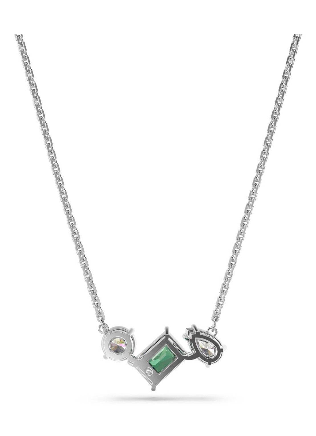 Swarovski Mesmera ketting met kristal - detail 4 zilver