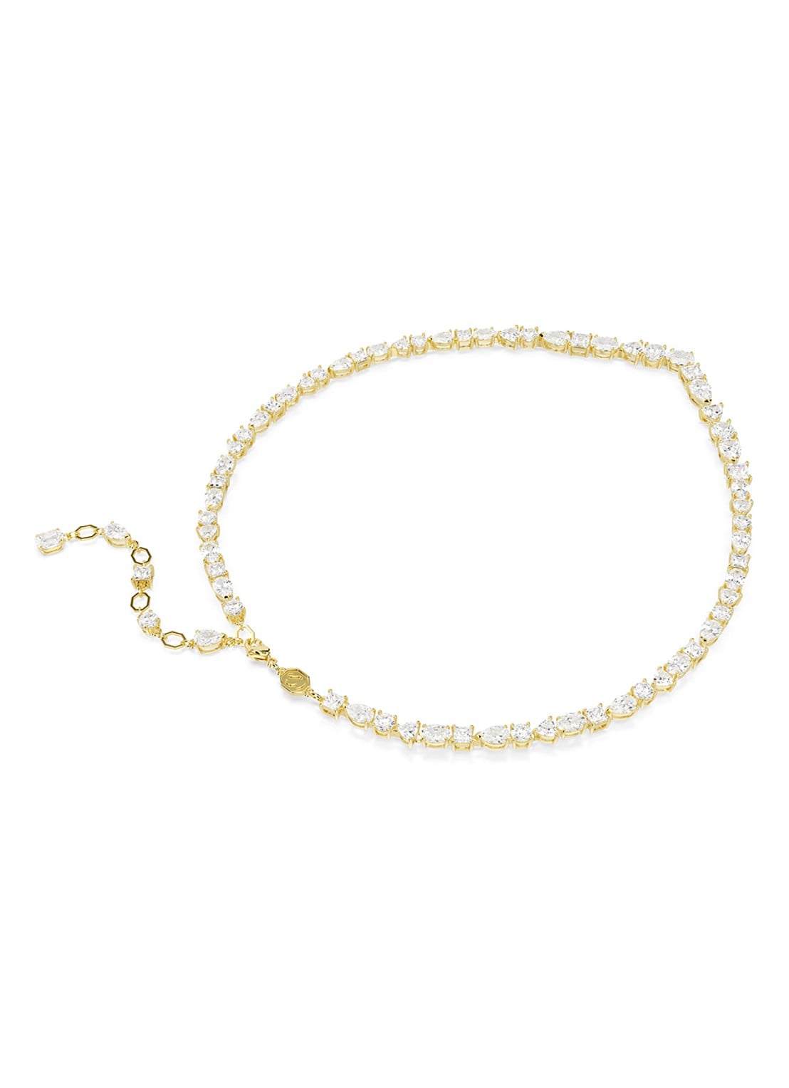 Swarovski Mesmera ketting met kristal - detail 4 goud