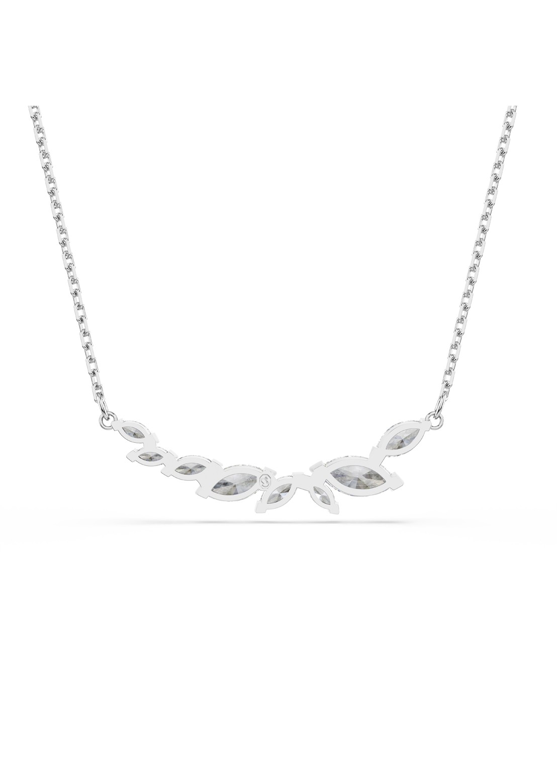 Swarovski Mesmera ketting met kristal - detail 4 zilver