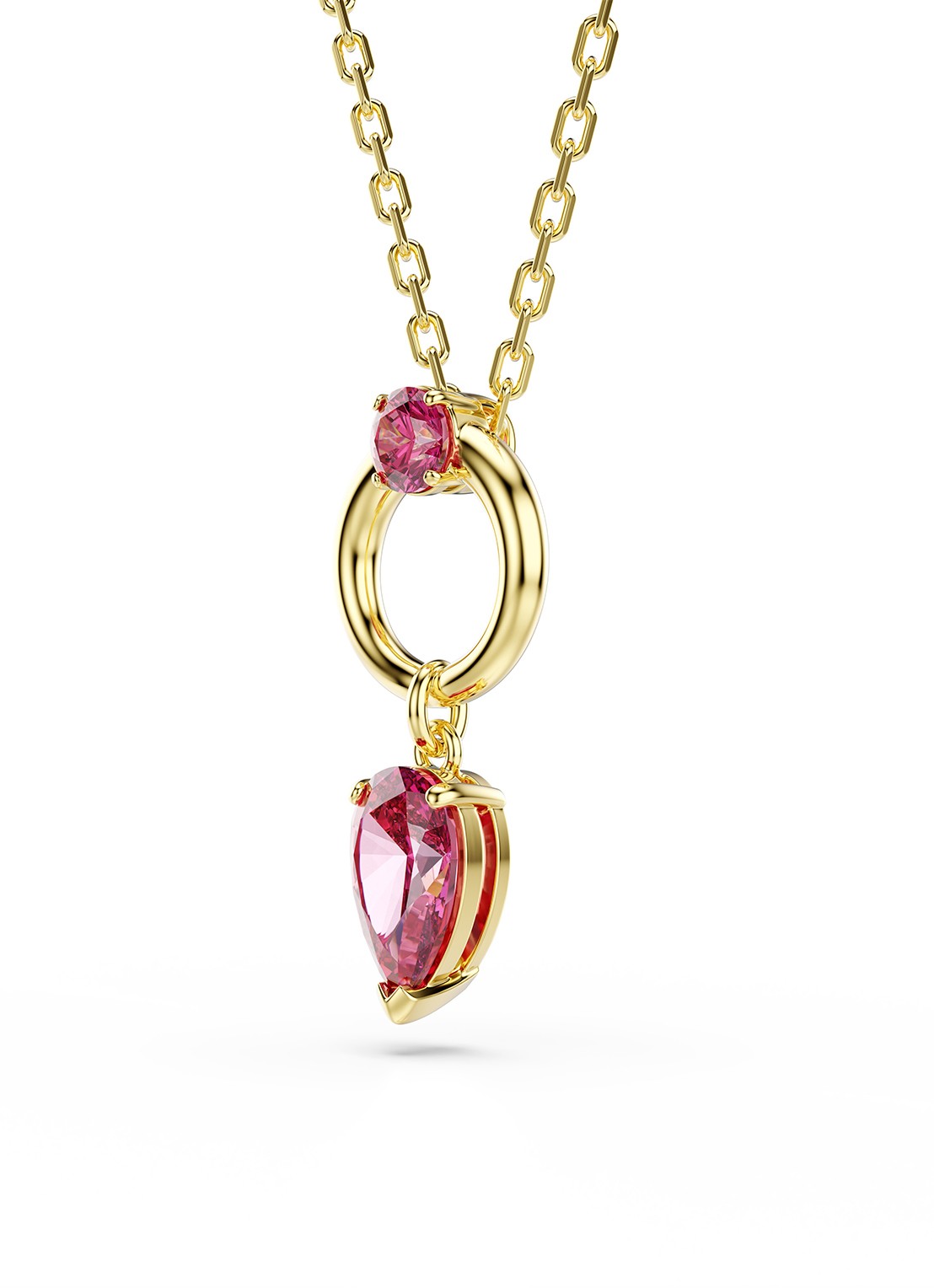 Swarovski Mesmera ketting met zirkonia - detail 2 goud