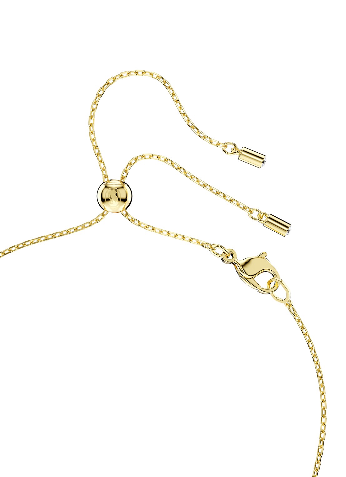 Swarovski Mesmera ketting met zirkonia - detail 3 goud
