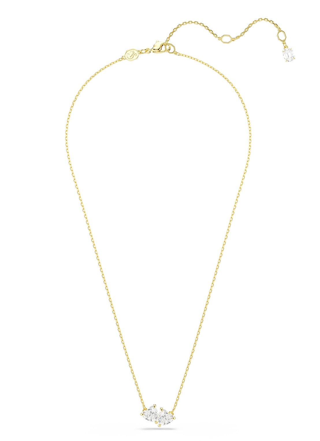 Swarovski Mesmera ketting met zirkonia - detail 2 goud