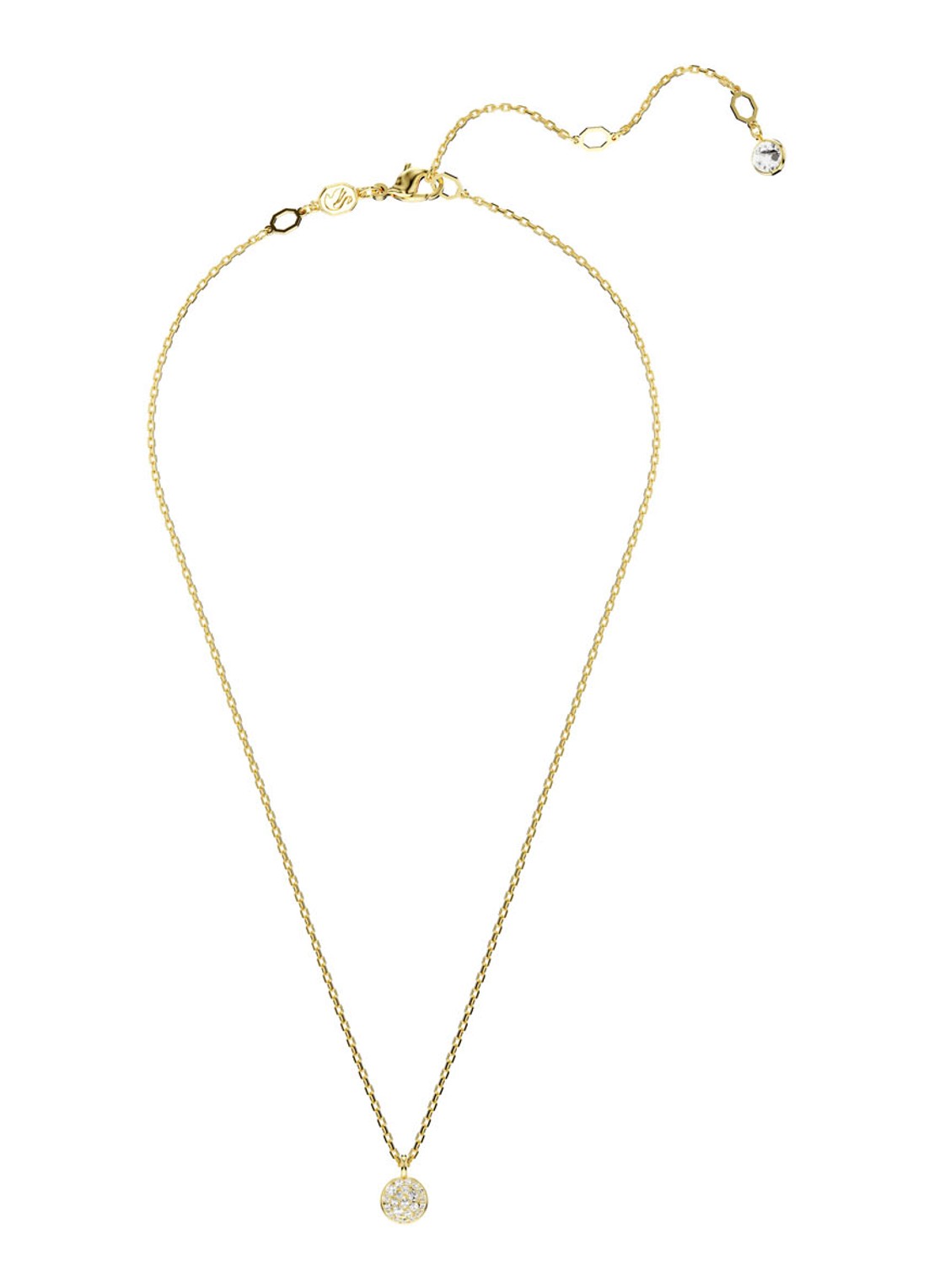 Swarovski Meteora ketting verguld  - detail 5 goud