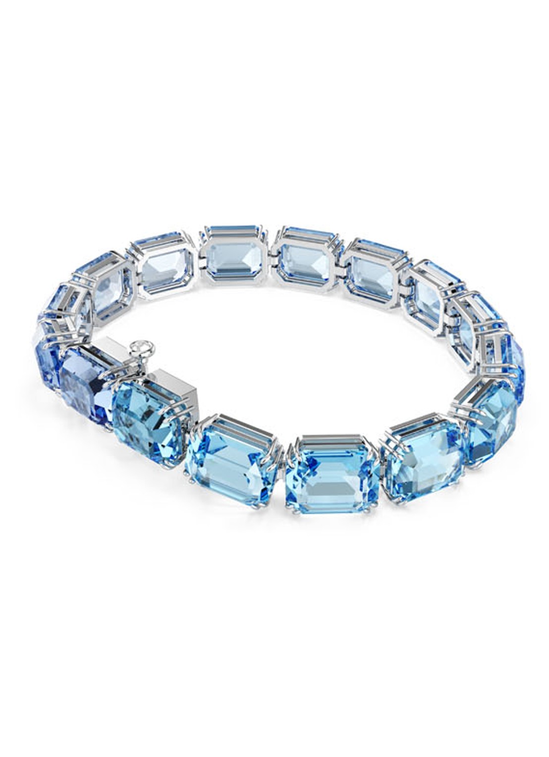 Swarovski Millenia armband met kristal M - detail 4 blauw