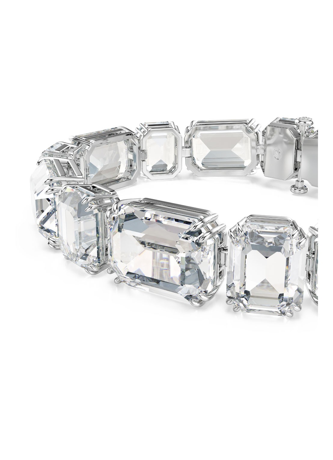 Swarovski Millenia armband met kristal M  - detail 4 zilver