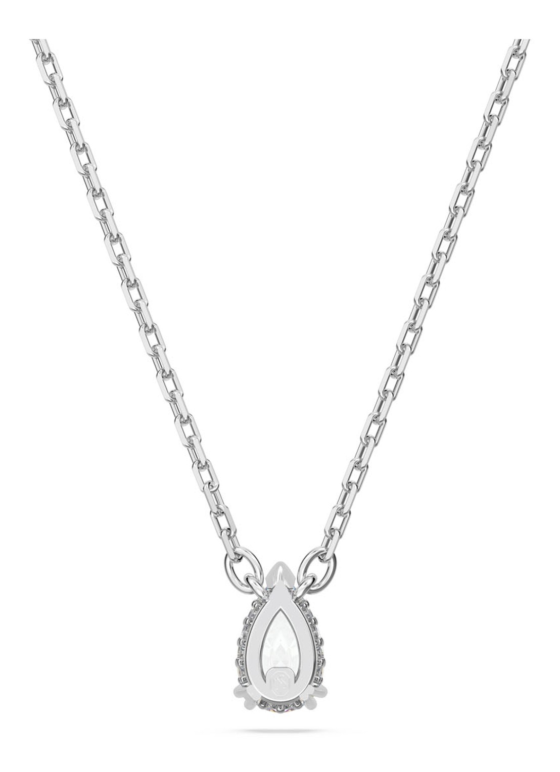 Swarovski Millenia ketting met hanger - detail 2 zilver