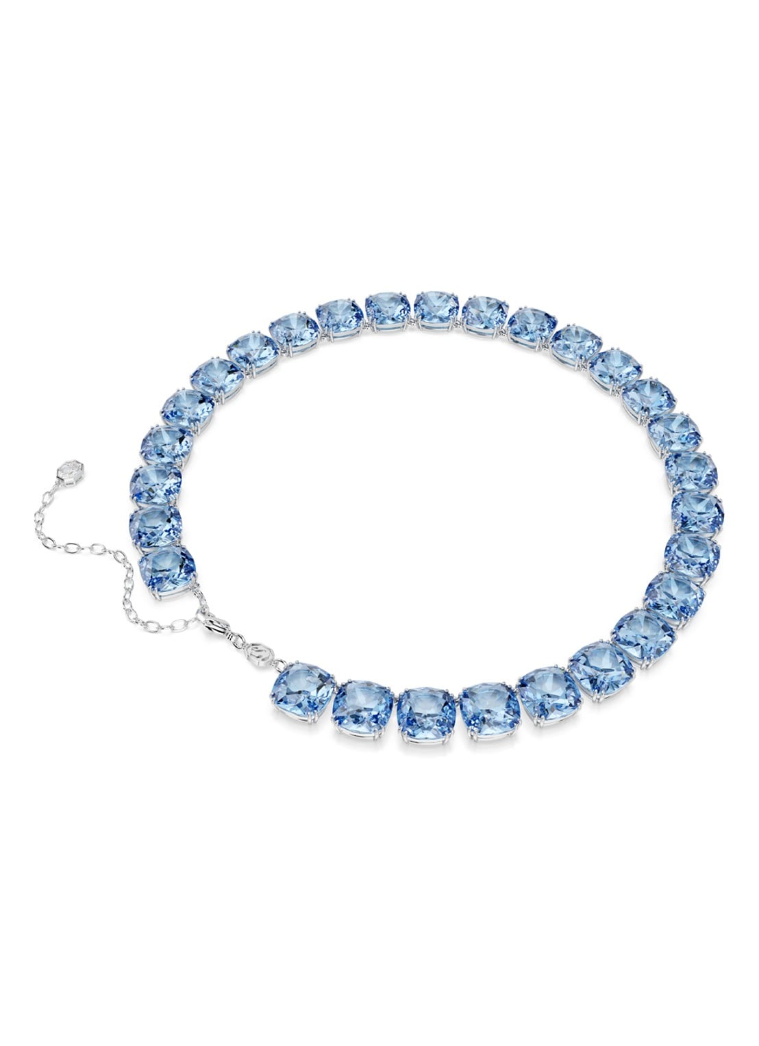 Swarovski Millenia ketting met kristal - detail 3 blauw