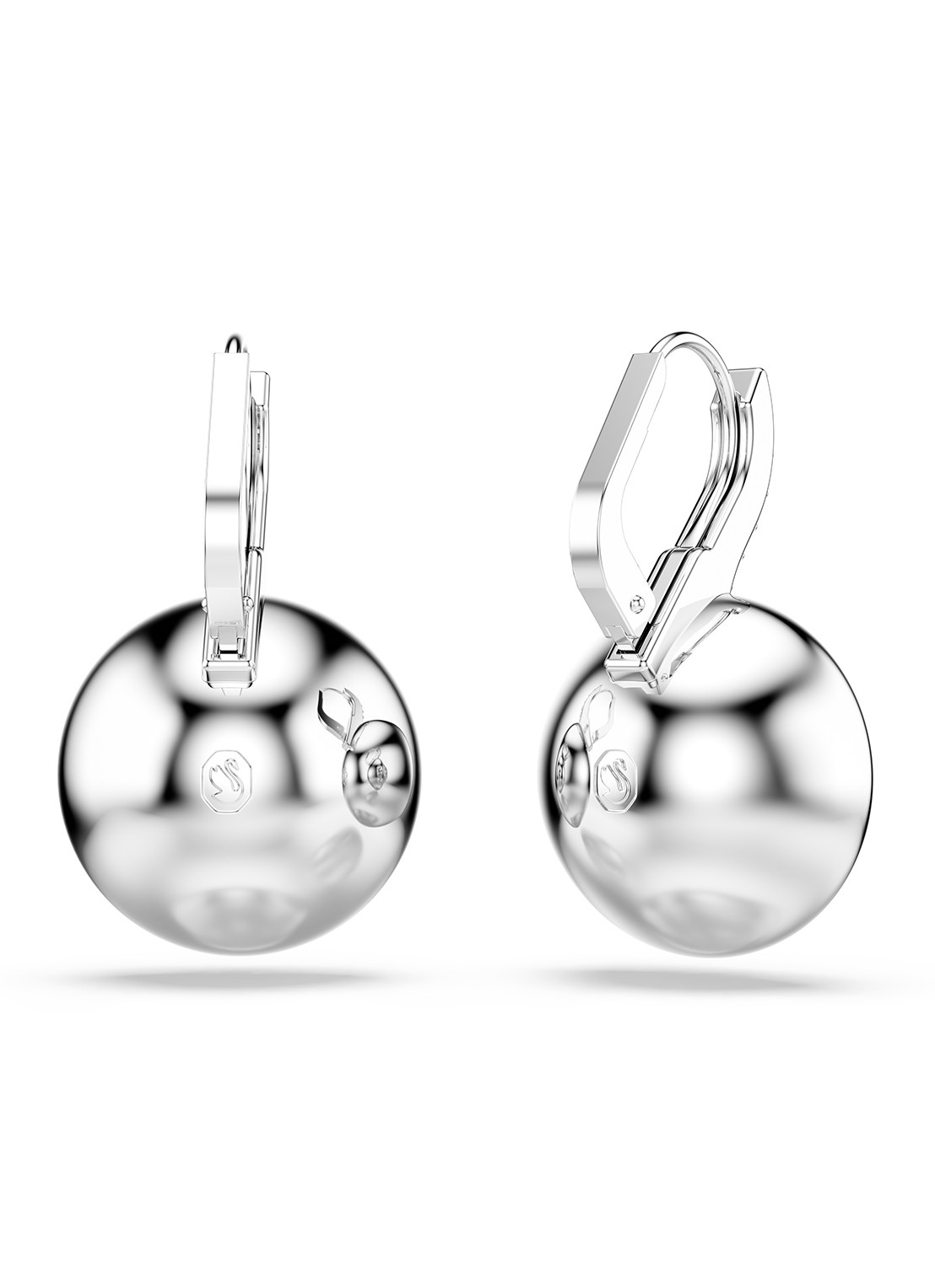 Swarovski Millenia oorhangers met kristal - detail 4 zilver