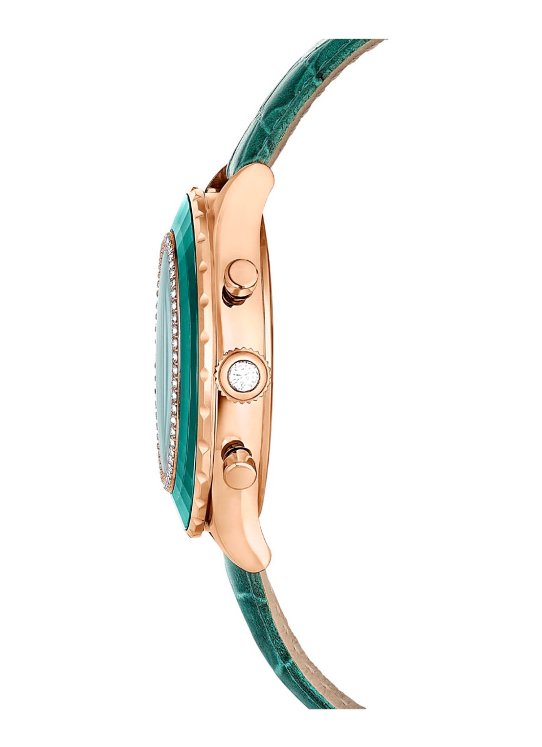 Swarovski Octea Chrono horloge 5672931 - detail 6 groen