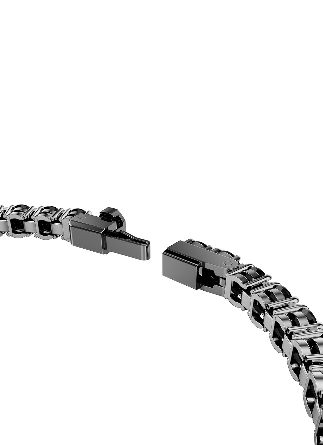 Swarovski Re Matrix armband met kristal L - detail 5 zwart