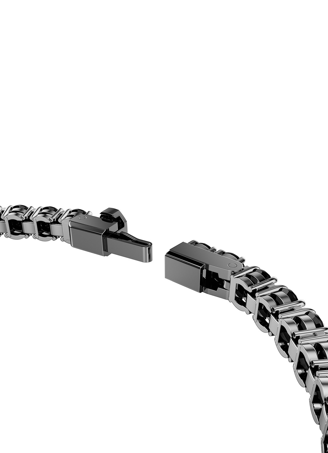 Swarovski Re Matrix armband met kristal XL - detail 2 zwart