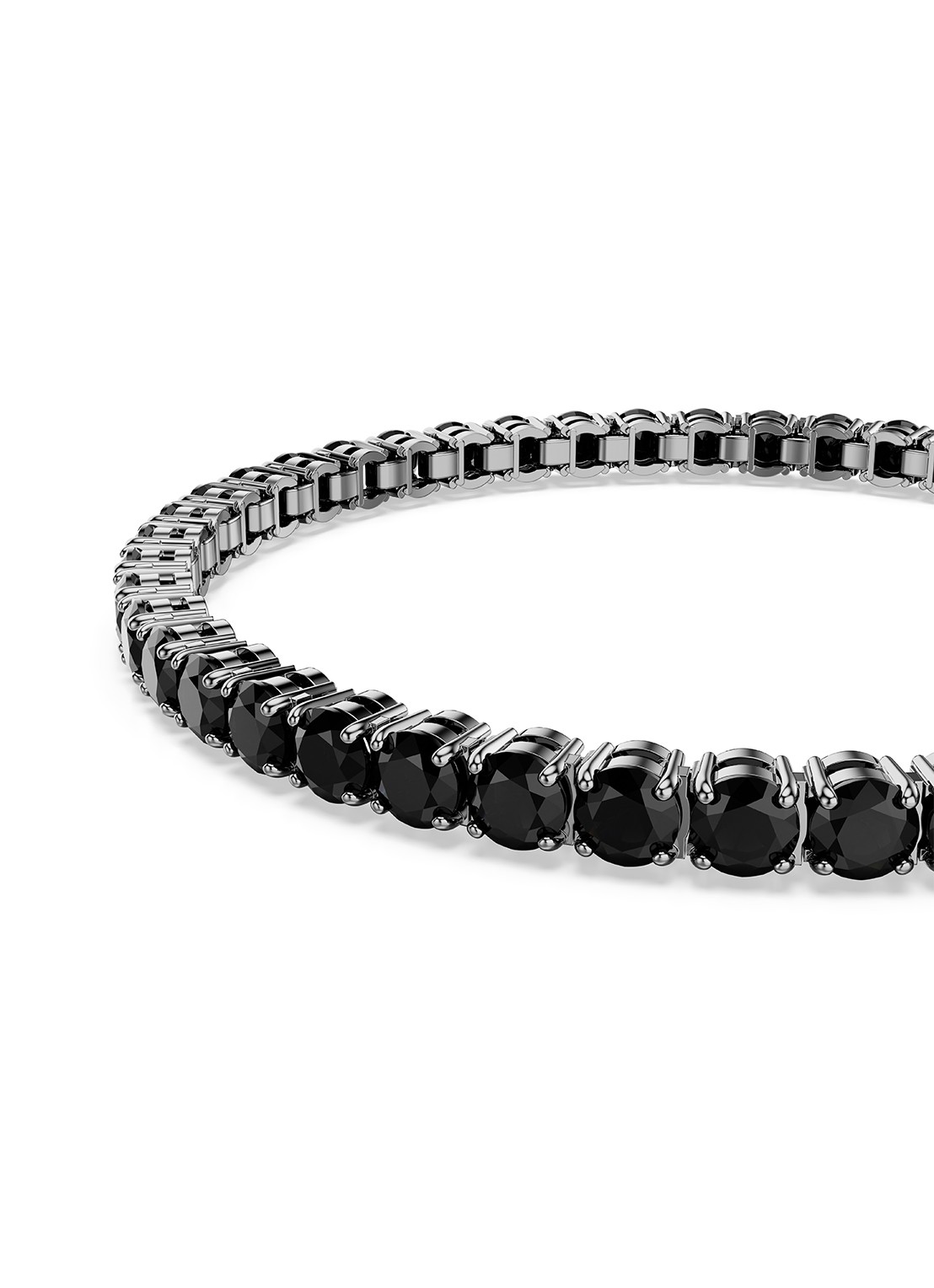 Swarovski Re Matrix armband met kristal XL - detail 3 zwart