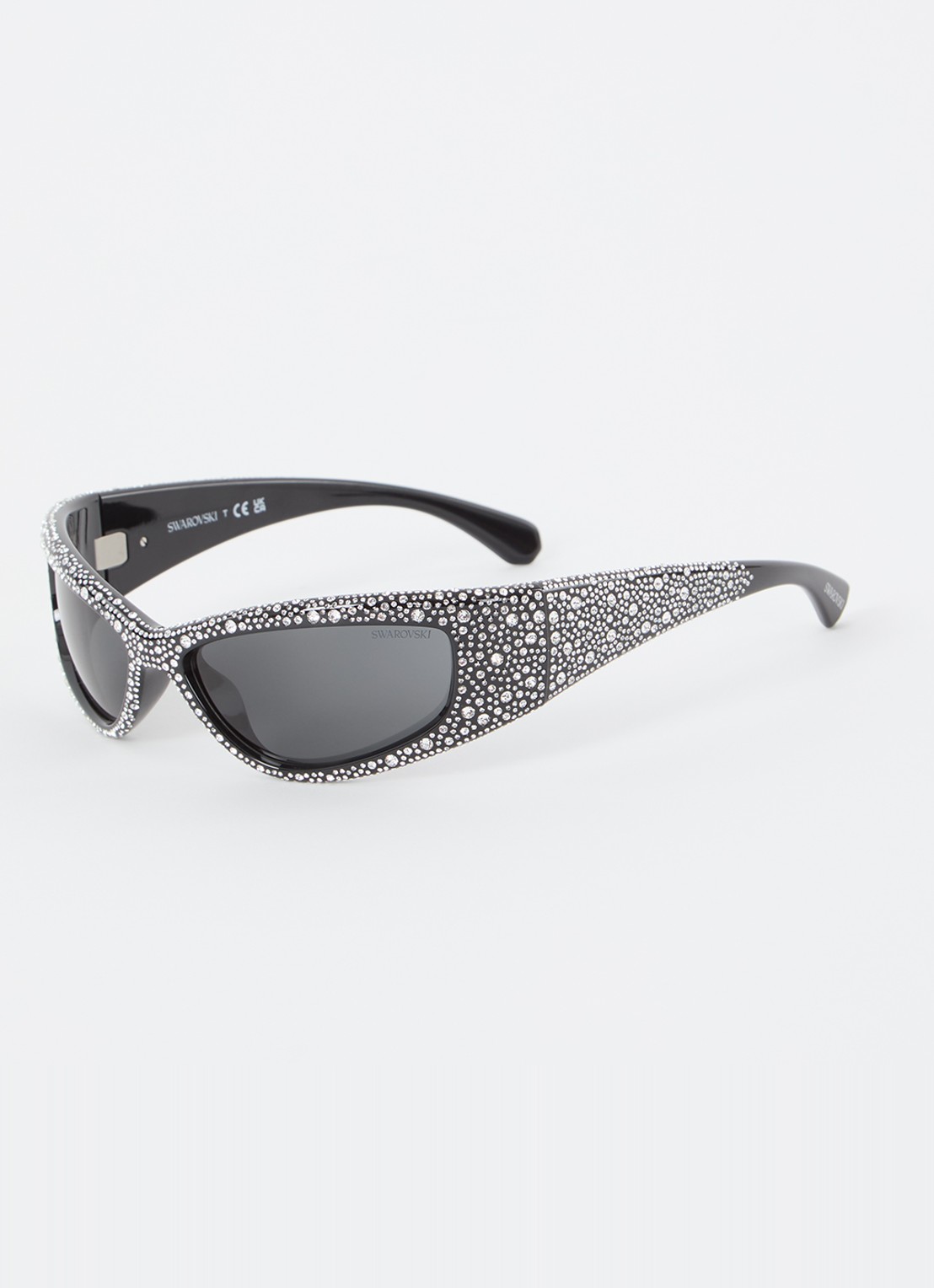 Swarovski Retro zonnebril SK6027 - voorkant zwart