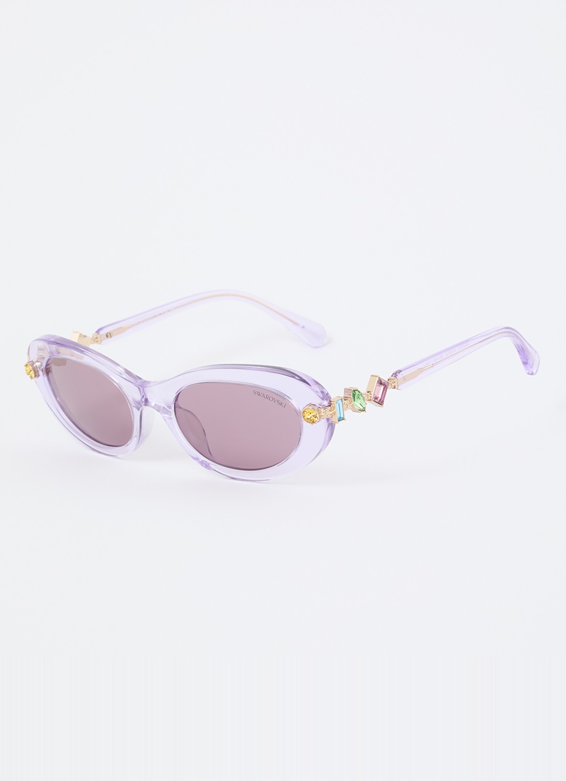 Swarovski Retro zonnebril SK6042 - voorkant 4 lila