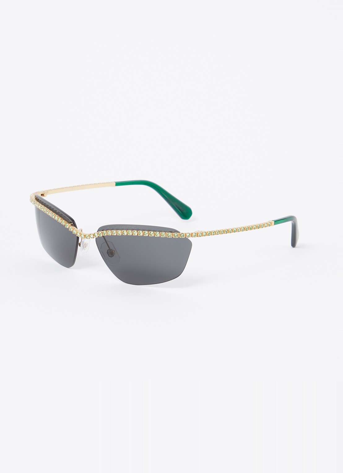 Swarovski Retro zonnebril SK7001 - voorkant 4 groen