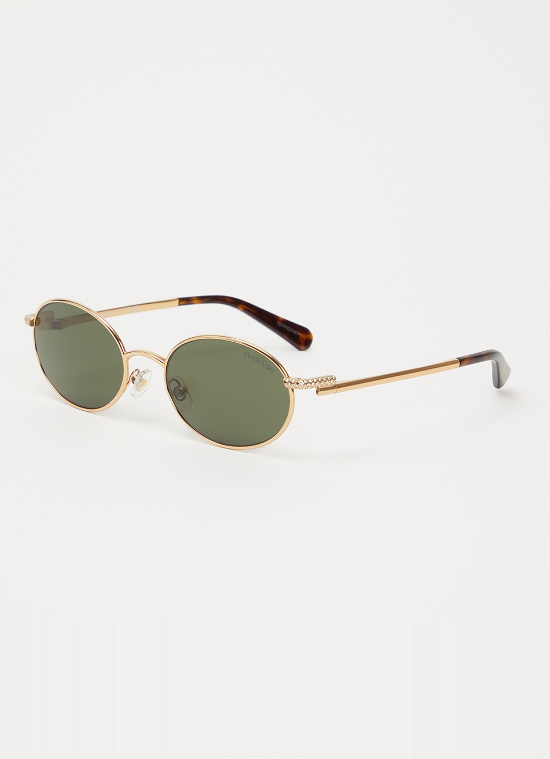 Swarovski Retro zonnebril SK7033 - voorkant 4 goud